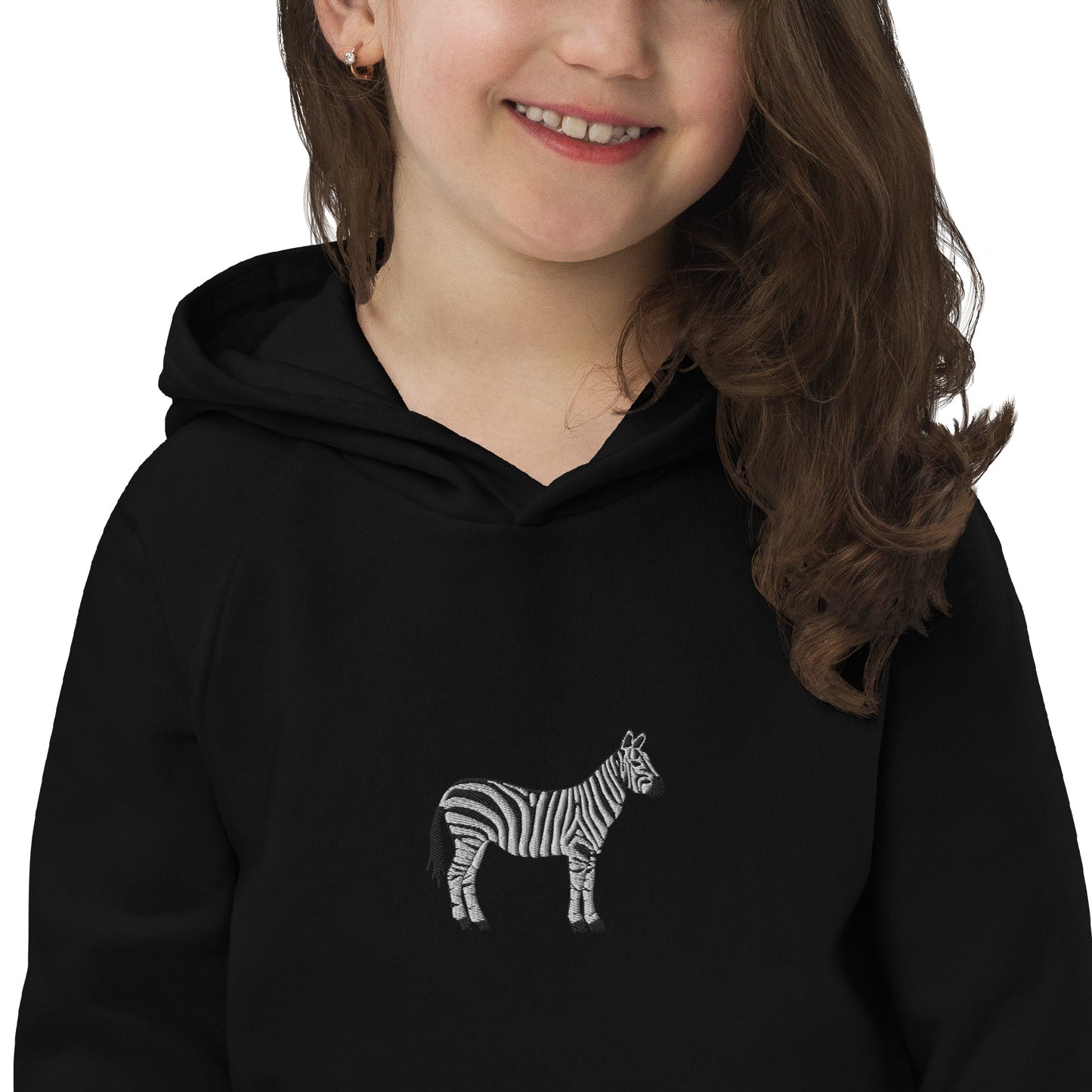 Kids Zebra Hoodie