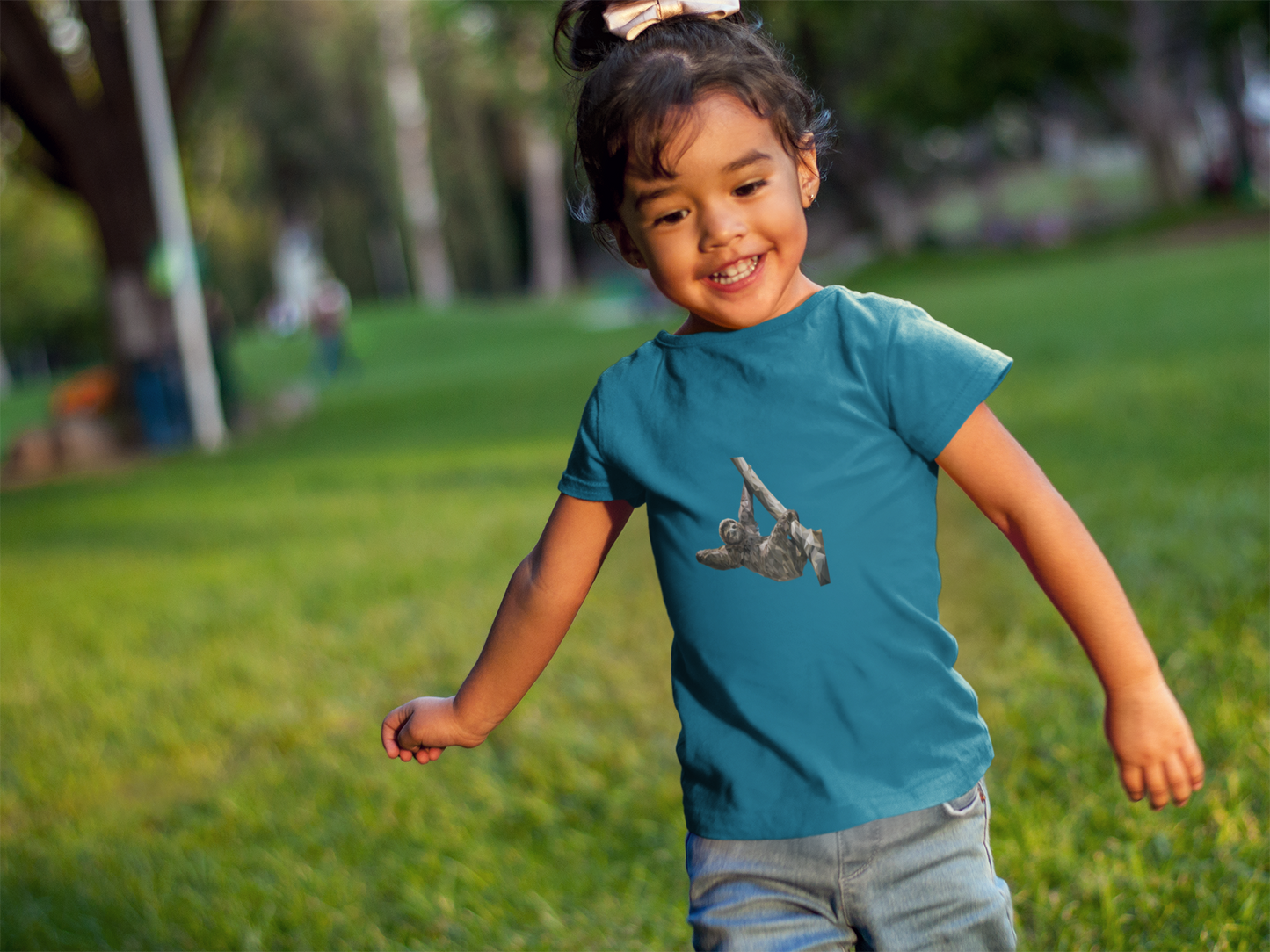 Kids Sloth Print T-Shirt