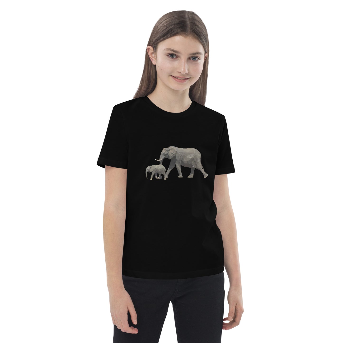 Kids Elephant Print T-Shirt