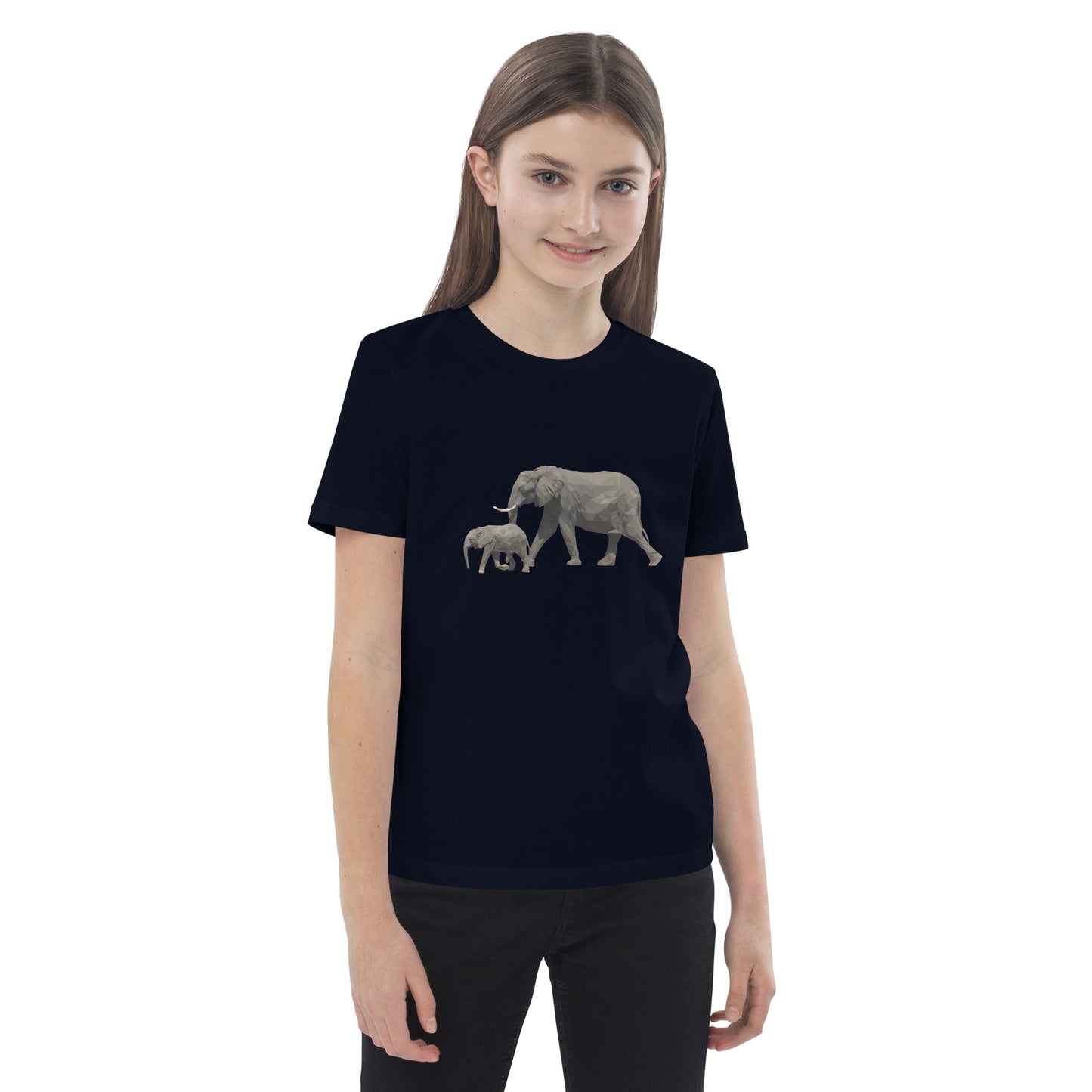 Kids Elephant Print T-Shirt