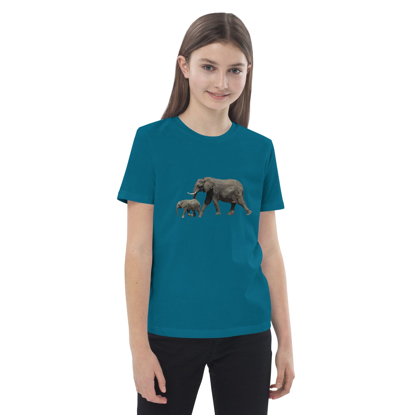 Kids Elephant Print T-Shirt