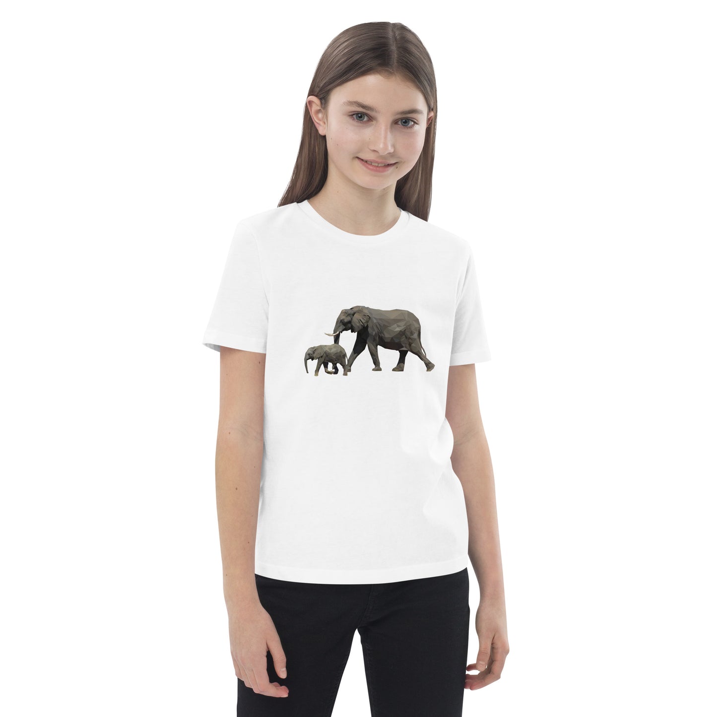 Kids Elephant Print T-Shirt