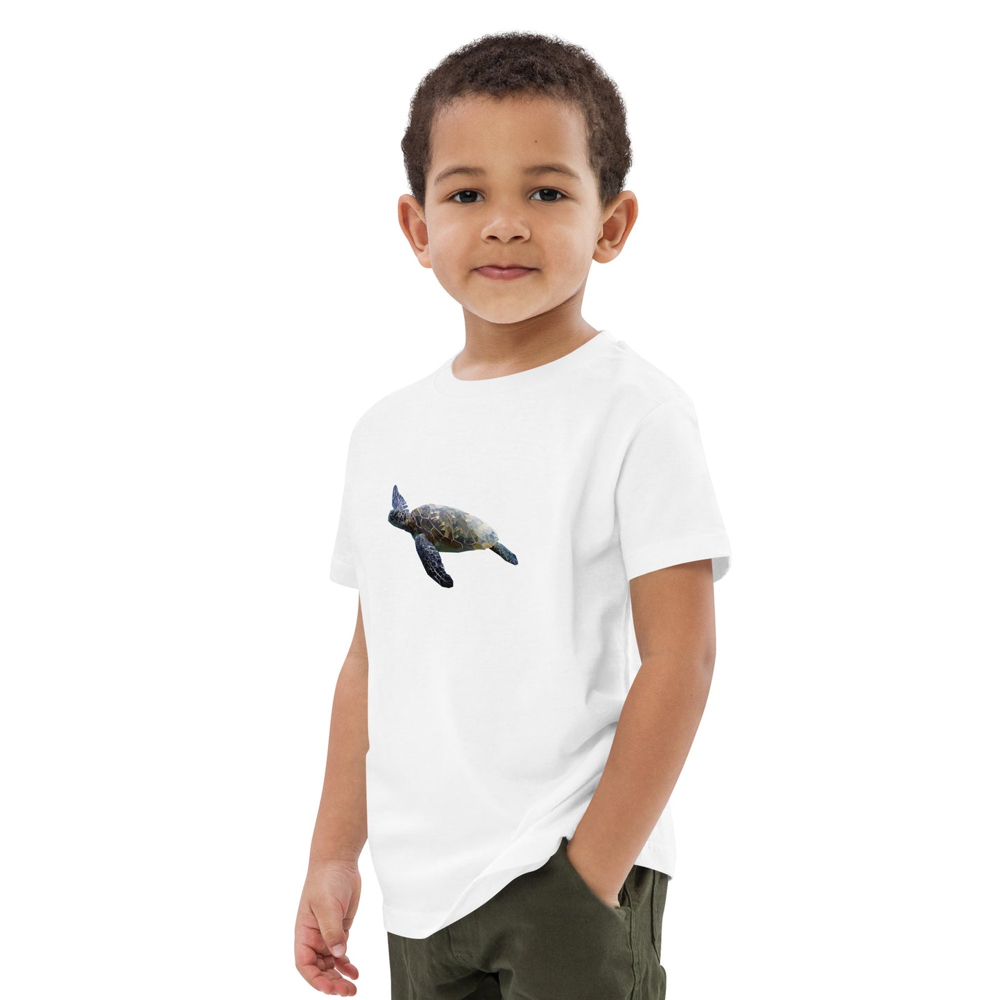 Kids Turtle Print T-Shirt
