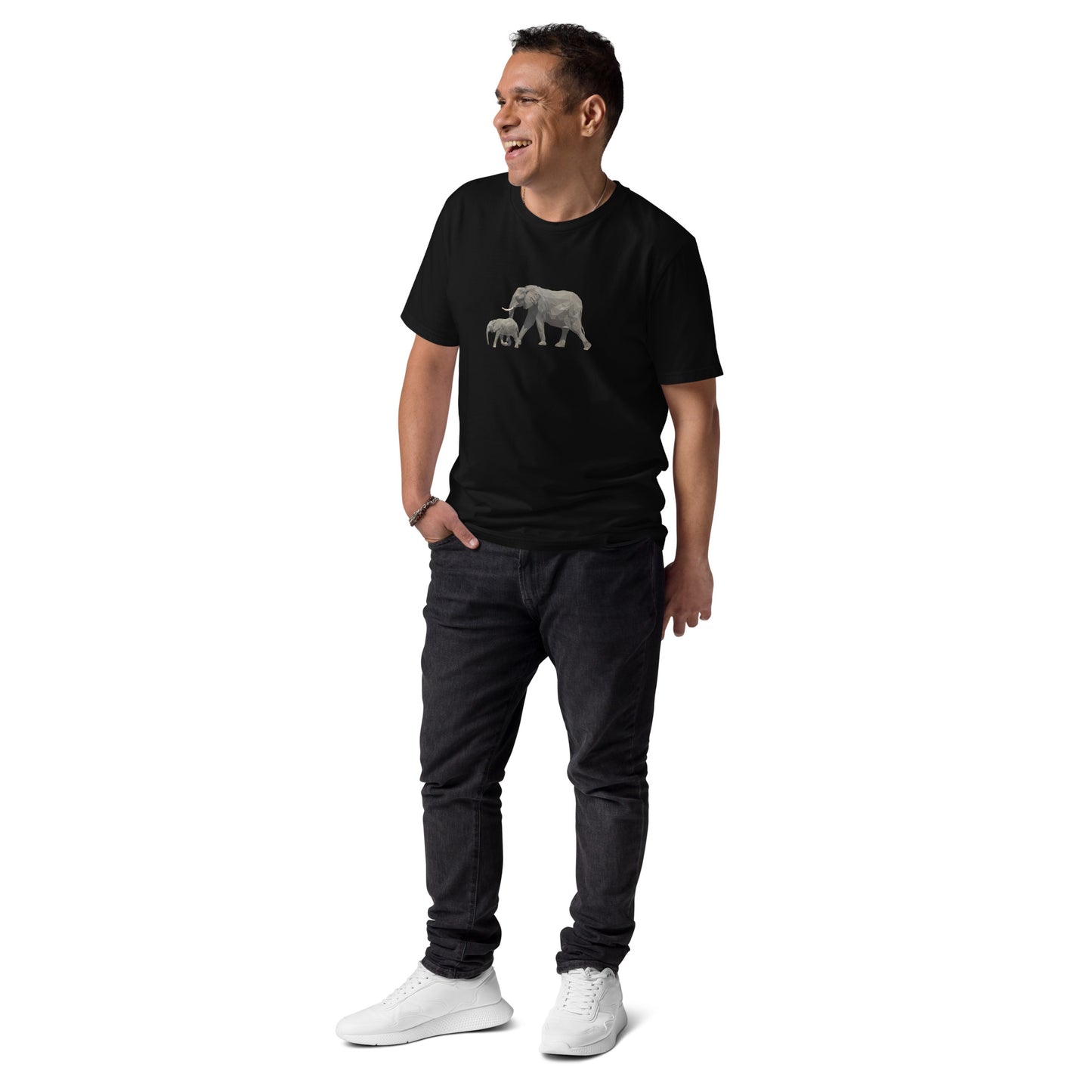 Men's Elephant Print T-Shirt