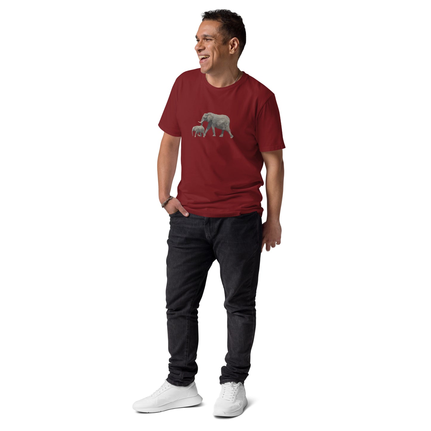 Men's Elephant Print T-Shirt