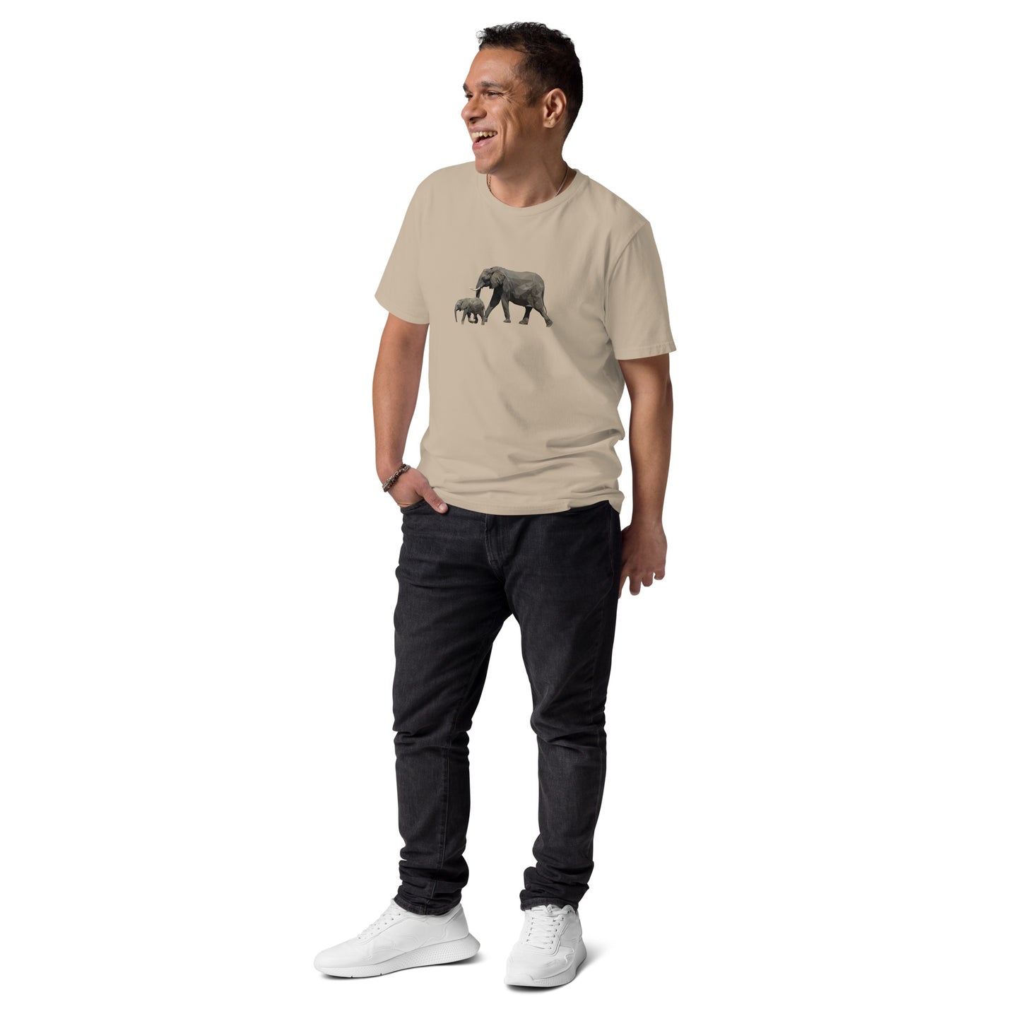 Men's Elephant Print T-Shirt