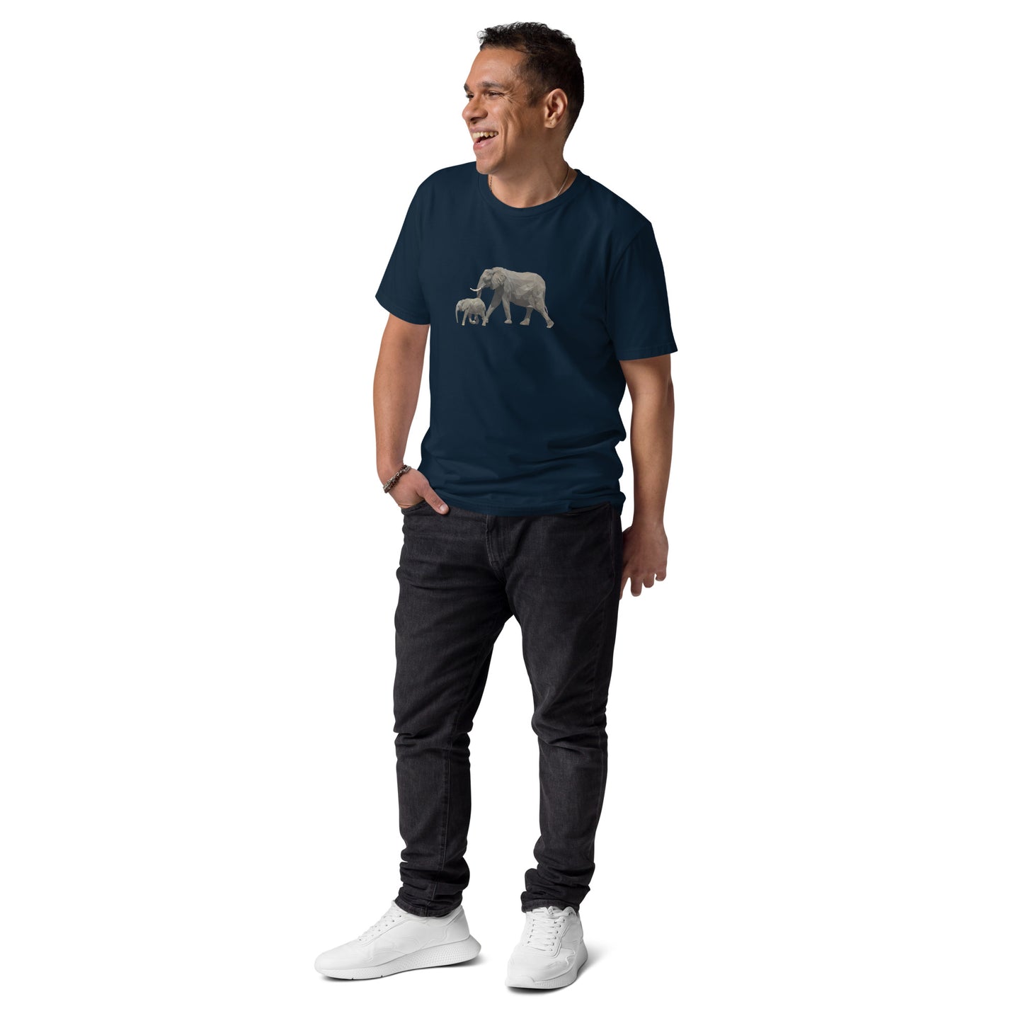 Men's Elephant Print T-Shirt