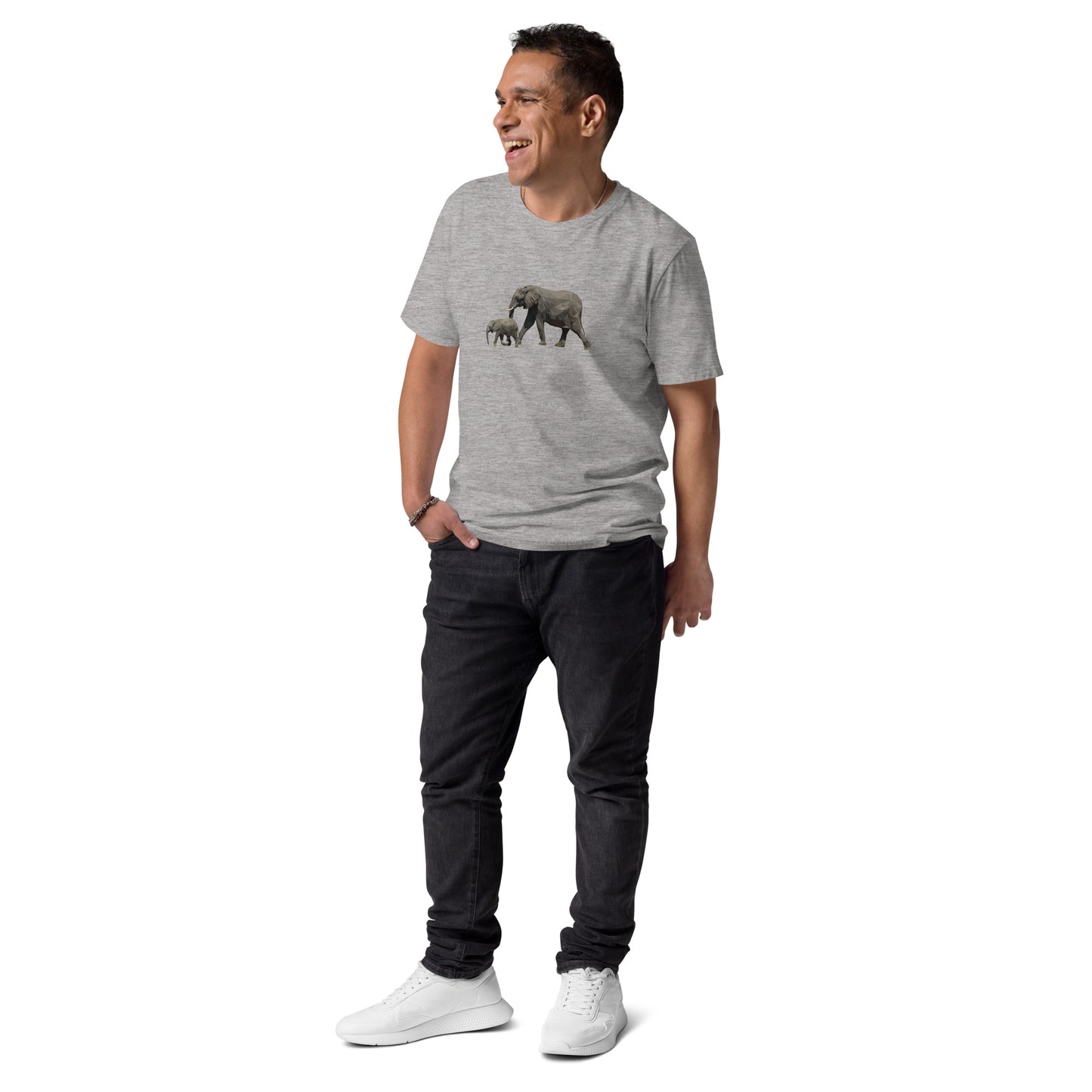 Men's Elephant Print T-Shirt
