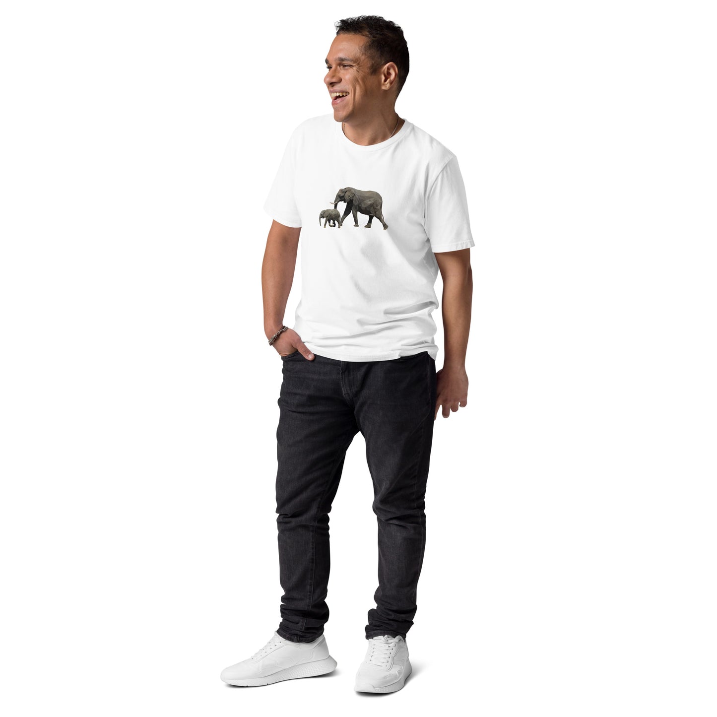 Men's Elephant Print T-Shirt