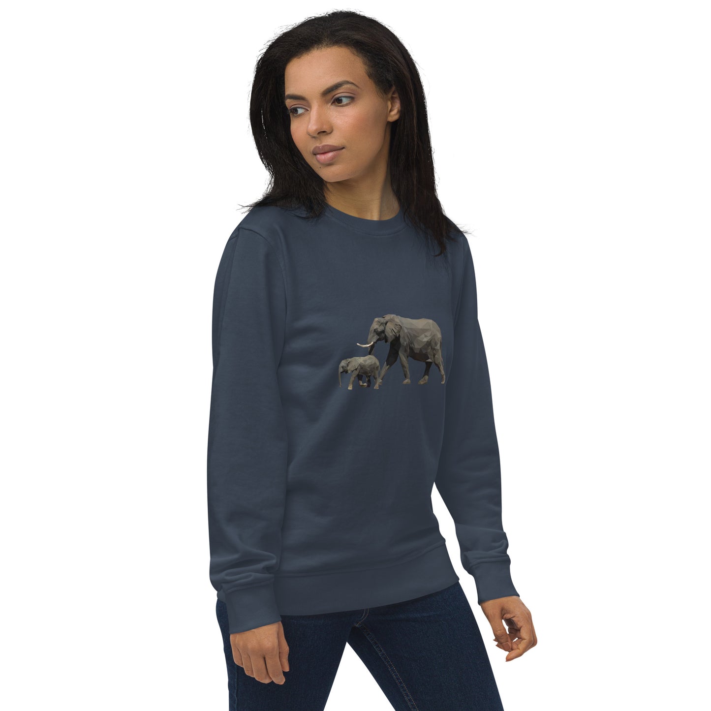 Women's Elephant Print Sweatshirt