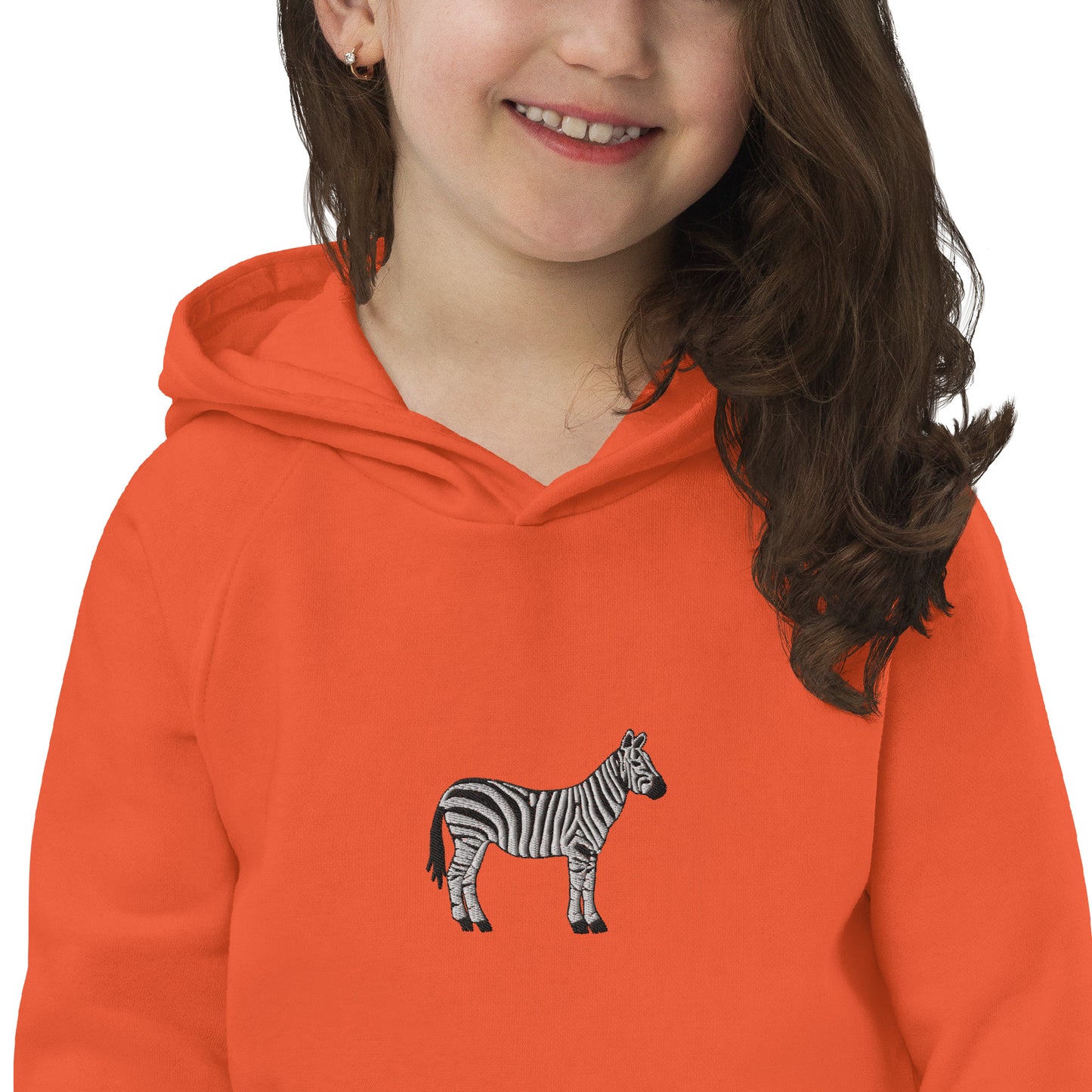 Kids Zebra Hoodie