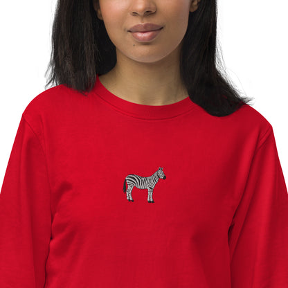 Women's Zebra Sweatshirt