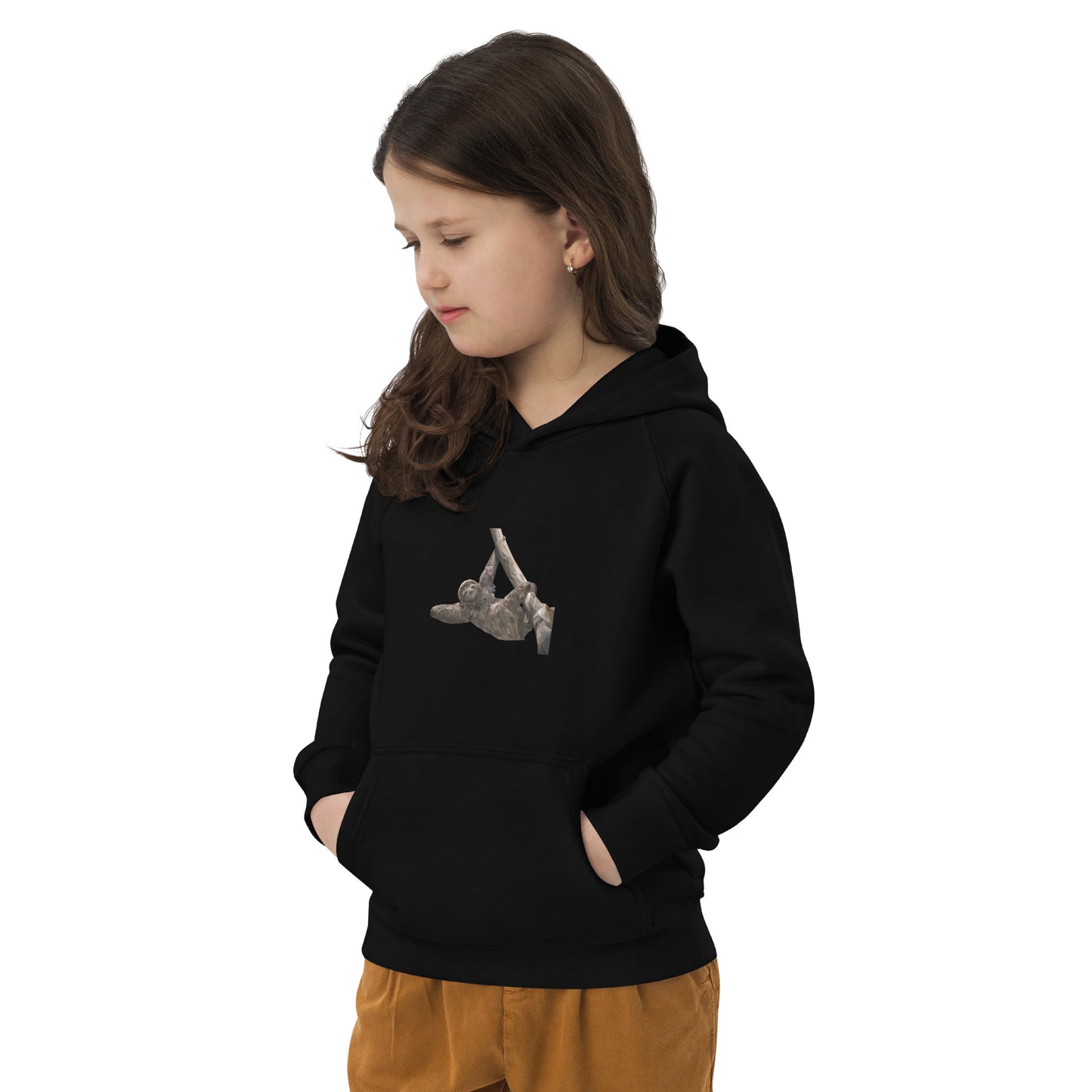 Kids Sloth Print Hoodie