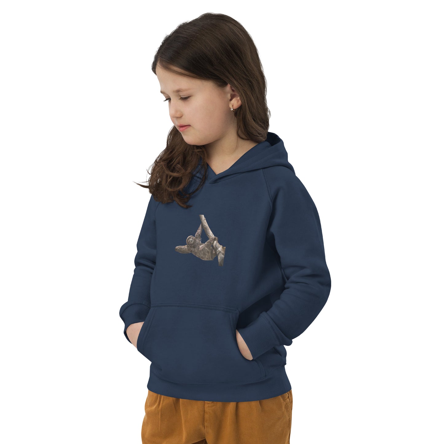 Kids Sloth Print Hoodie