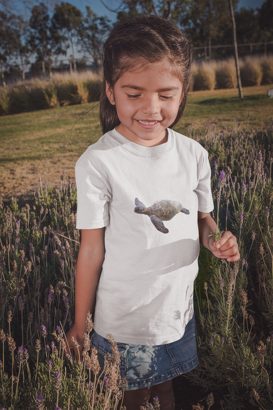 Kids Turtle Print T-Shirt