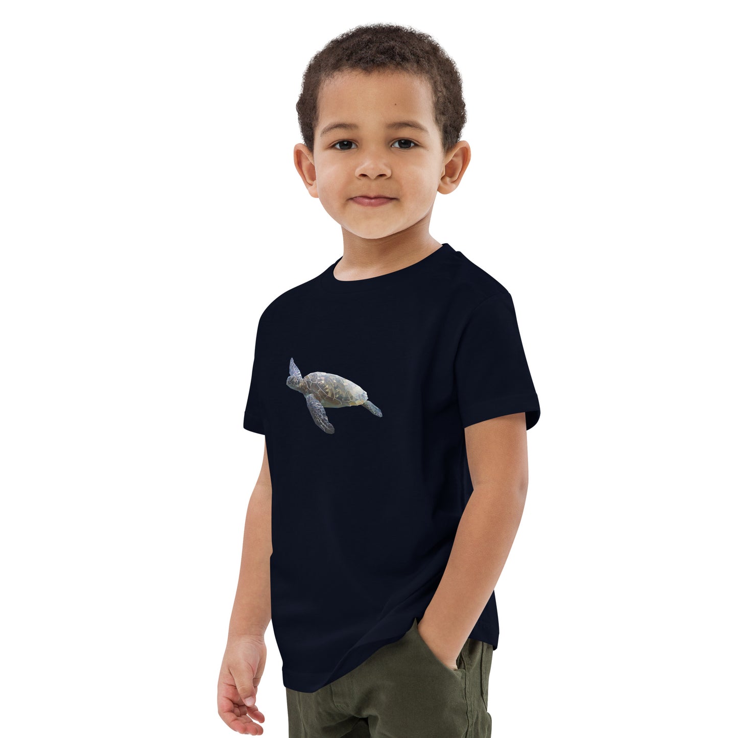 Kids Turtle Print T-Shirt