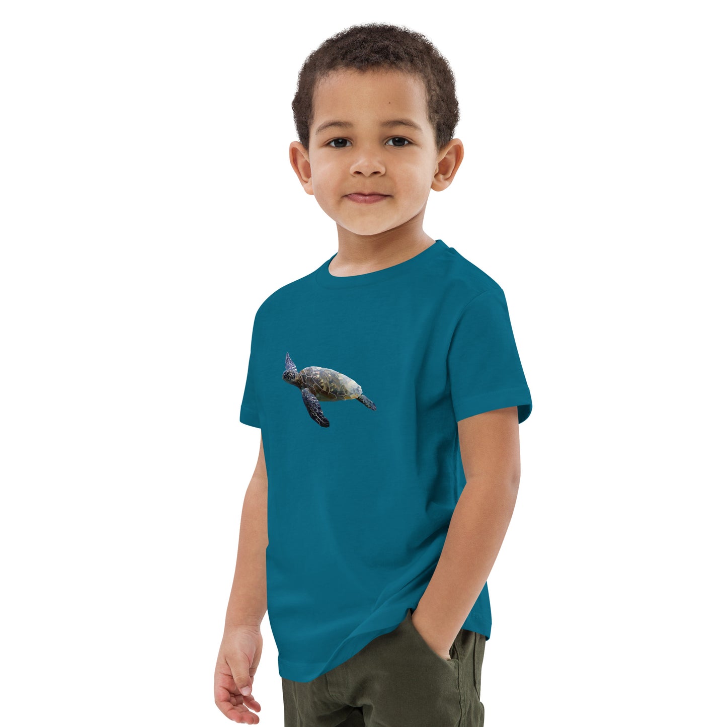 Kids Turtle Print T-Shirt