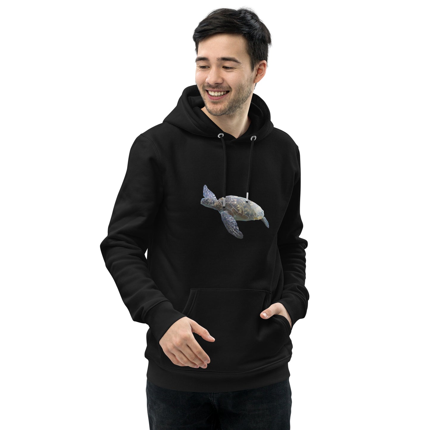 Men's Turtle Print Hoodie