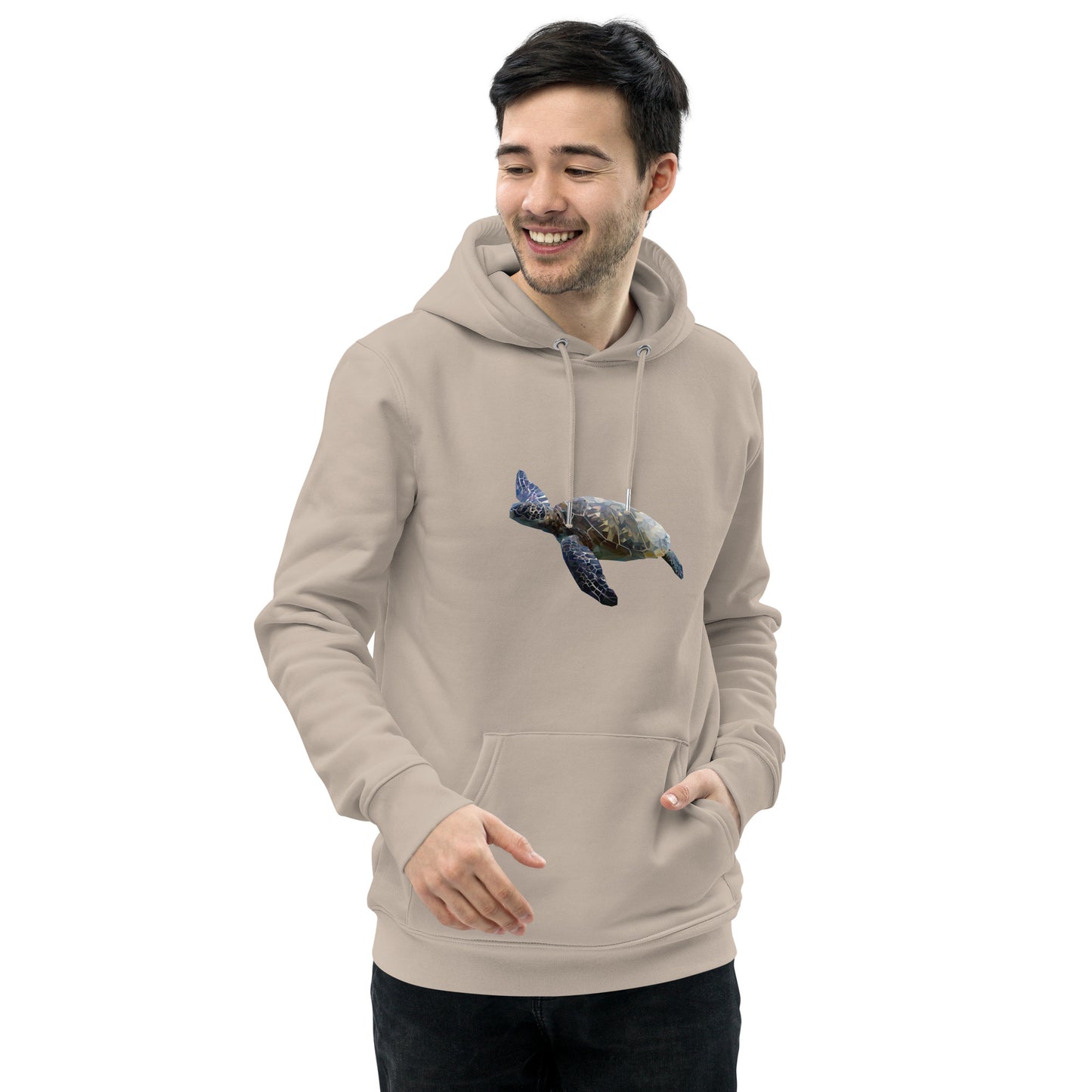 Men's Turtle Print Hoodie