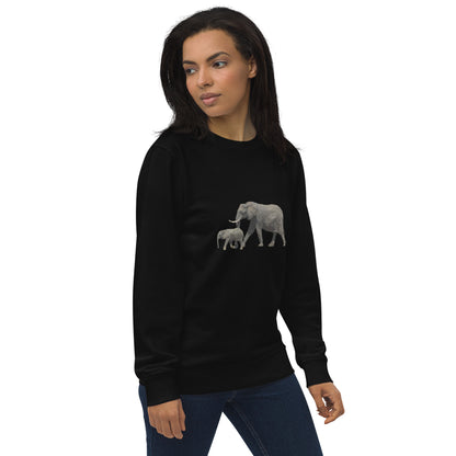 Women's Elephant Print Sweatshirt