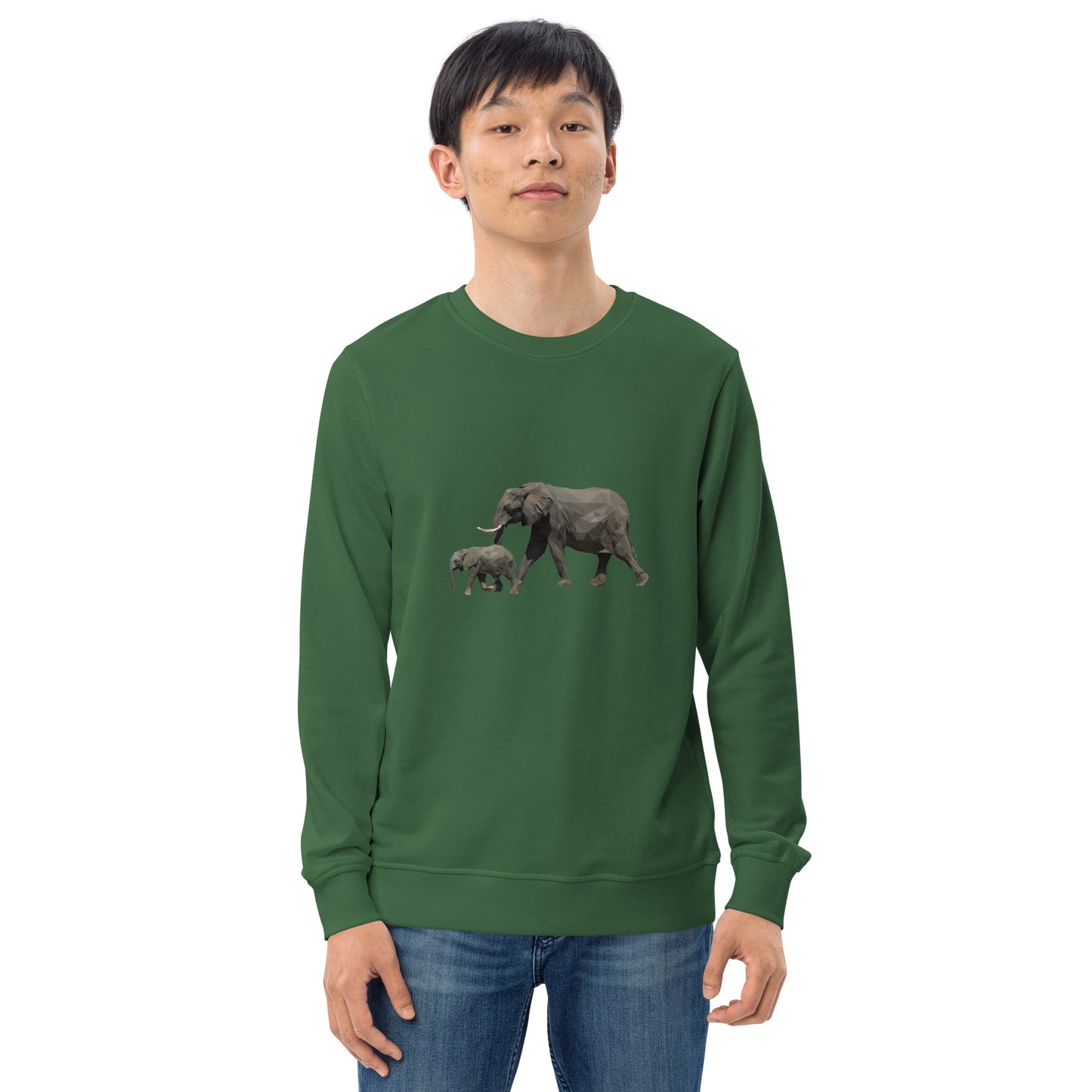 Men's Elephant Print Sweatshirt