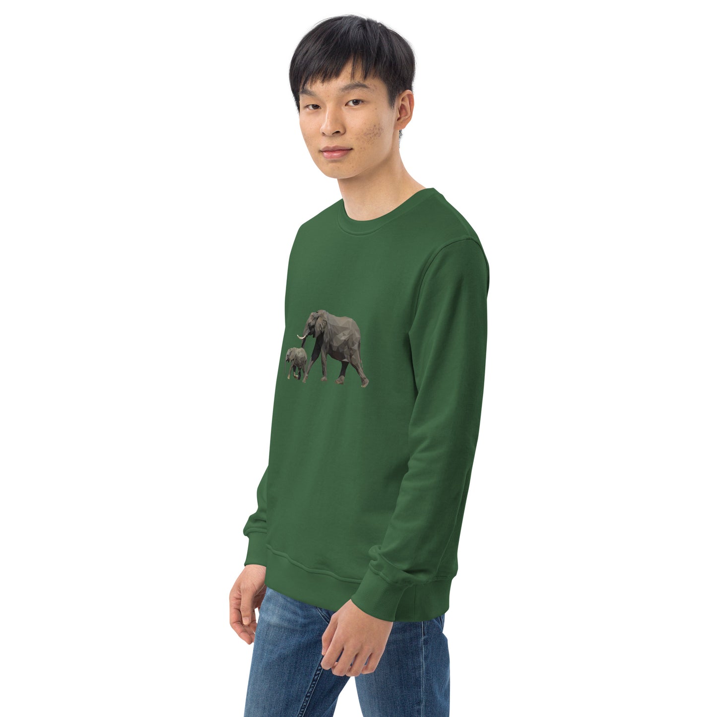 Men's Elephant Print Sweatshirt