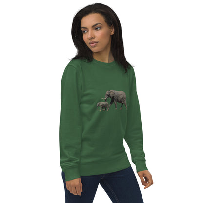 Women's Elephant Print Sweatshirt