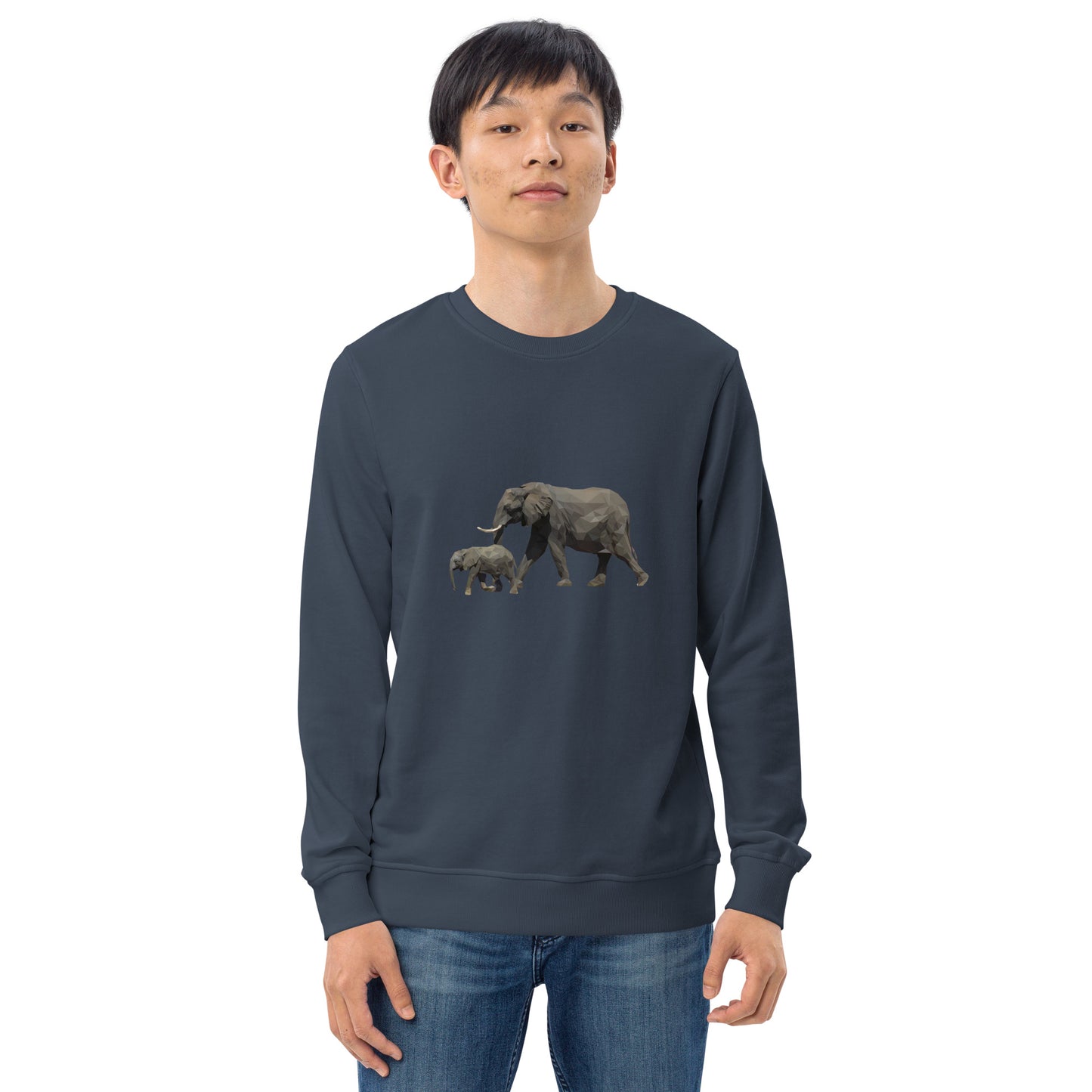 Men's Elephant Print Sweatshirt