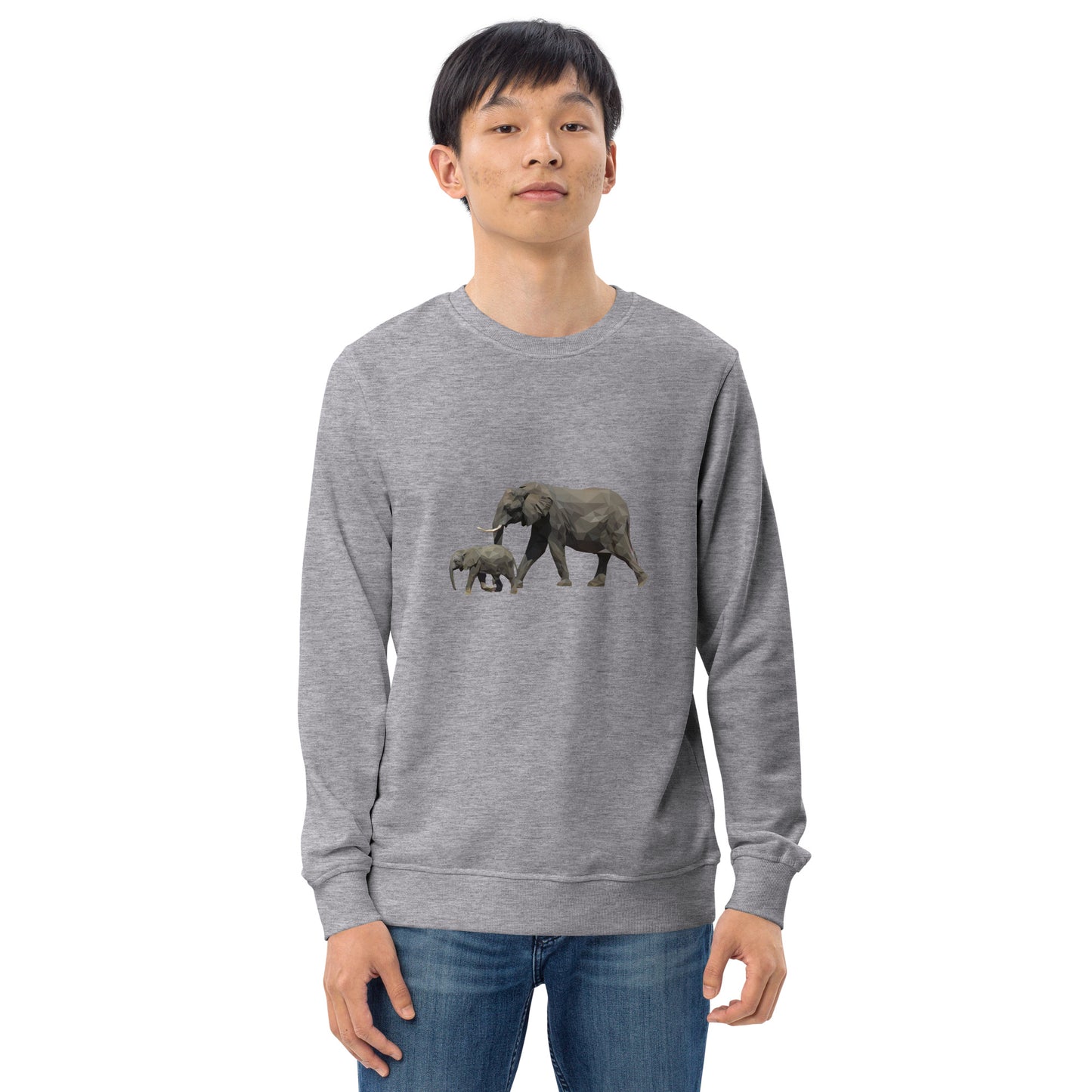 Men's Elephant Print Sweatshirt