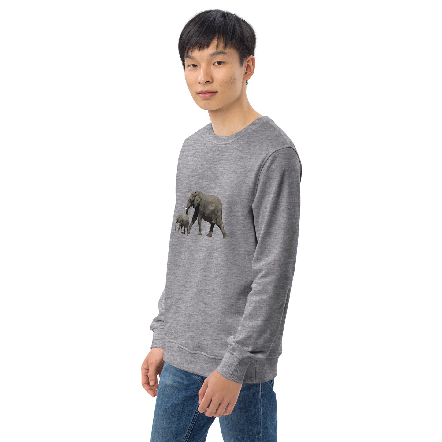 Men's Elephant Print Sweatshirt