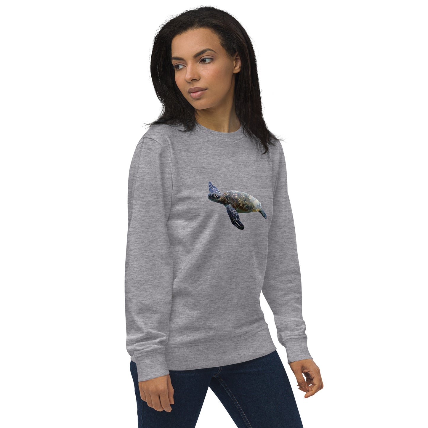 Women's Turtle Print Sweatshirt