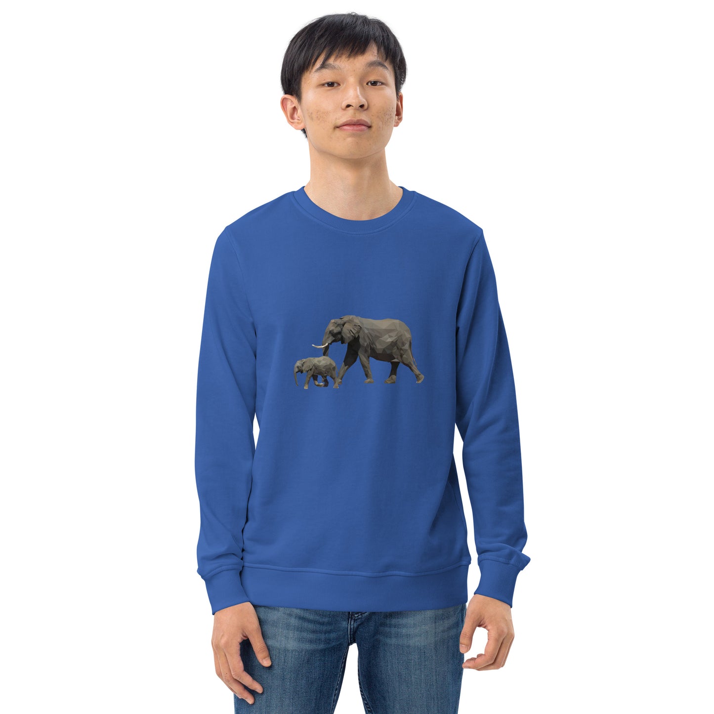 Men's Elephant Print Sweatshirt