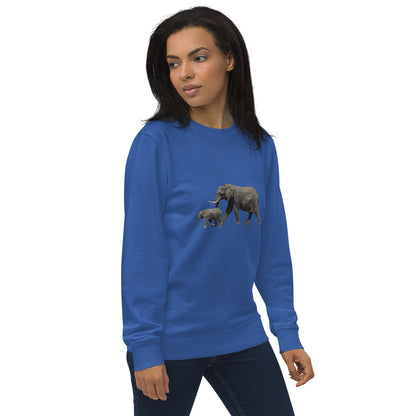 Women's Elephant Print Sweatshirt