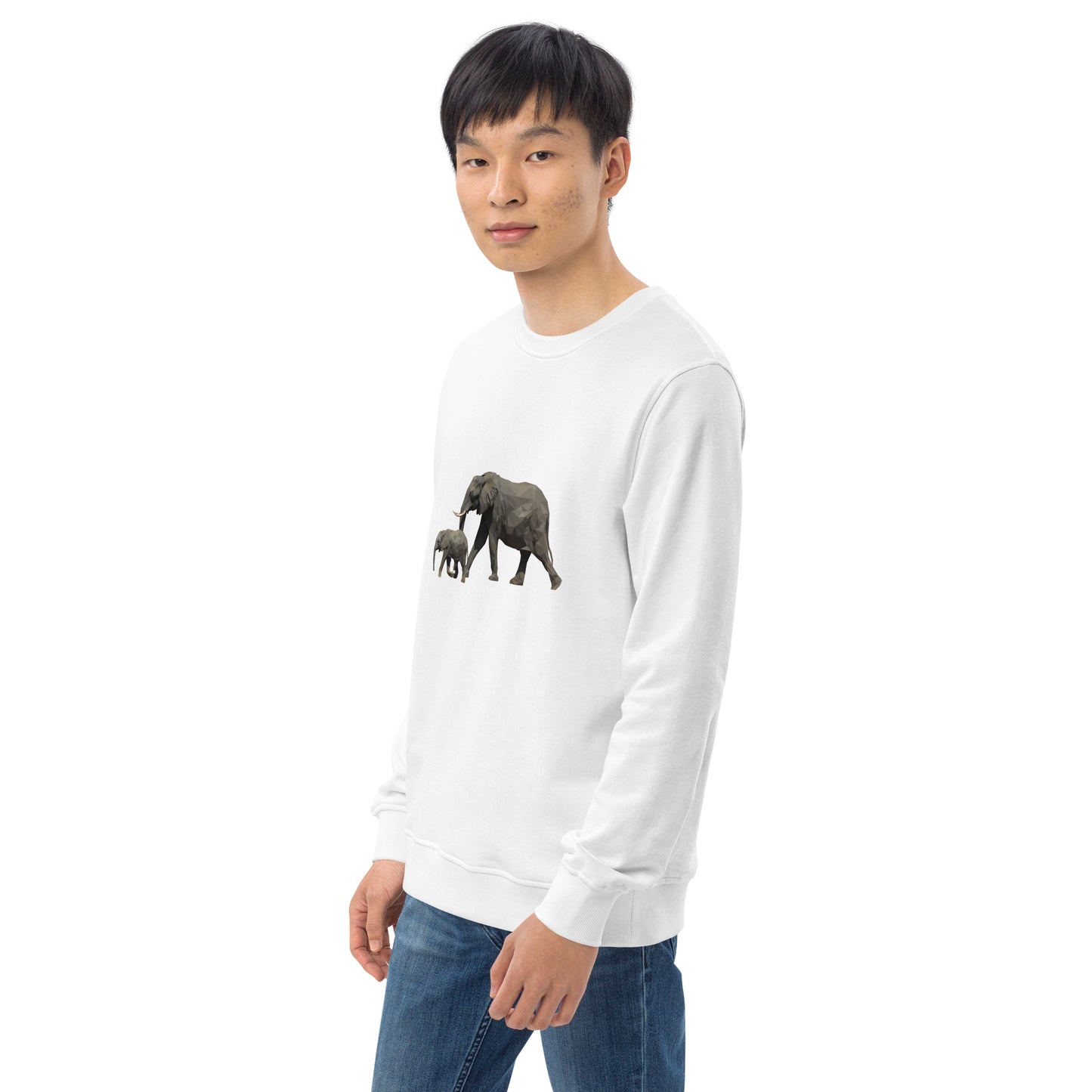 Men's Elephant Print Sweatshirt