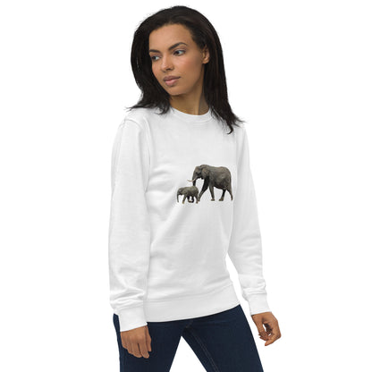 Women's Elephant Print Sweatshirt